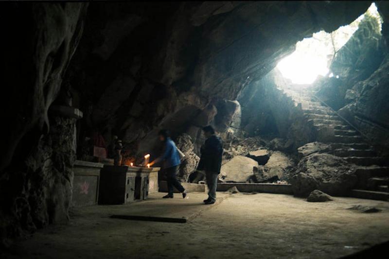 Hình ảnh một hang động trong Ngũ Động Sơn