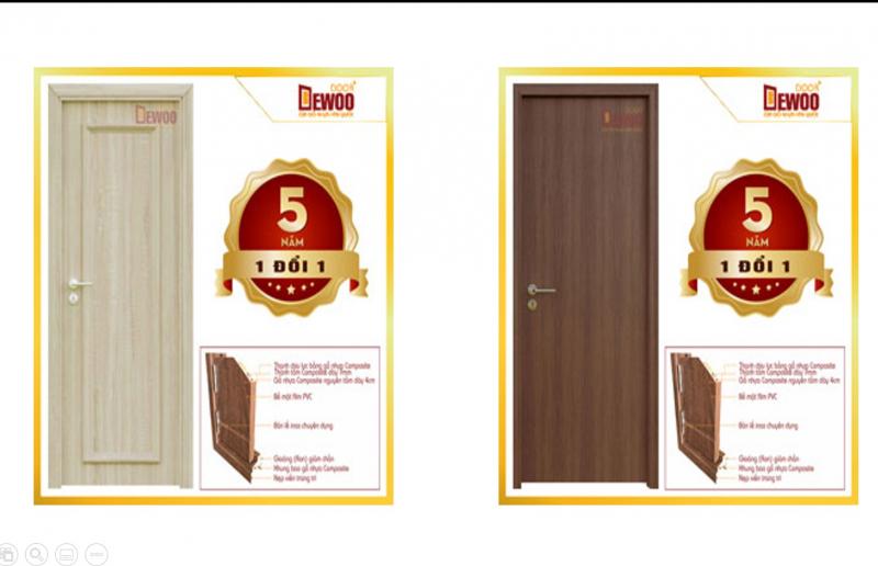 Dewoo Door - Cửa gỗ nhựa Hàn Quốc