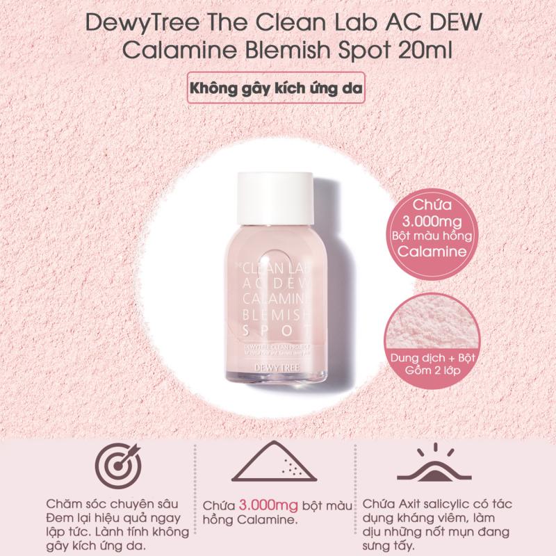 Dewytree The Clean Lab AC DEW Calamine Blemish Spot