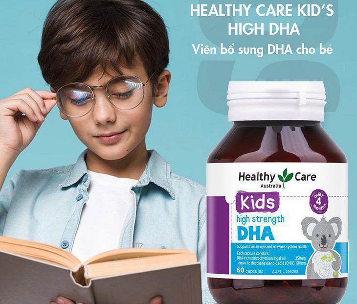 Viên bổ sung DHA Healthy Care cho trẻ từ 4 tháng tuổi
