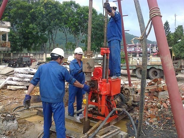 Dịch vụ khoan giếng của công ty TNHH Tư vấn và Dịch vụ Địa chất Việt Nam