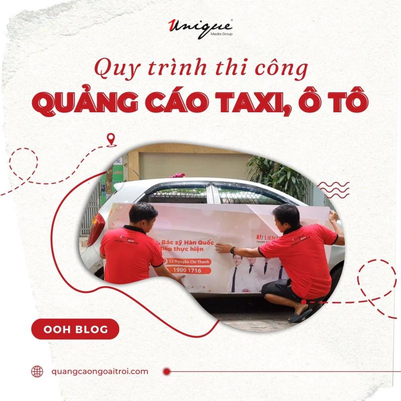 Dịch vụ quảng cáo Taxi Media Việt Nam