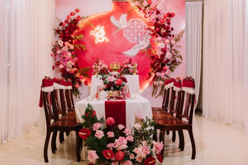 Dịch vụ trang trí tiệc cưới Hoàng Kim Wedding