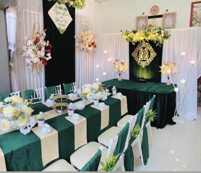 Dịch vụ trang trí tiệc cưới Minh Vy Decor