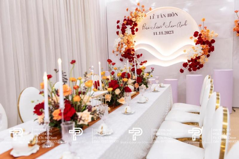 Dịch vụ trang trí tiệc cưới P&T Wedding planner & decor