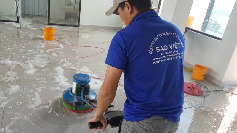 Dịch vụ vệ sinh nhà cửa Sao Việt