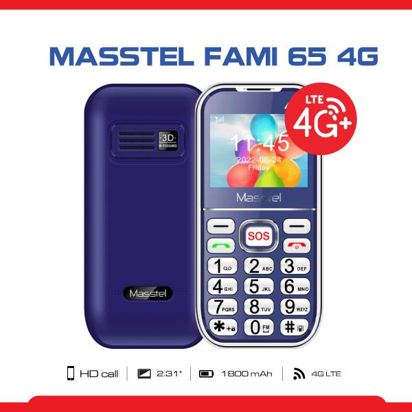 Điện thoại Masstel Fami 65 4G