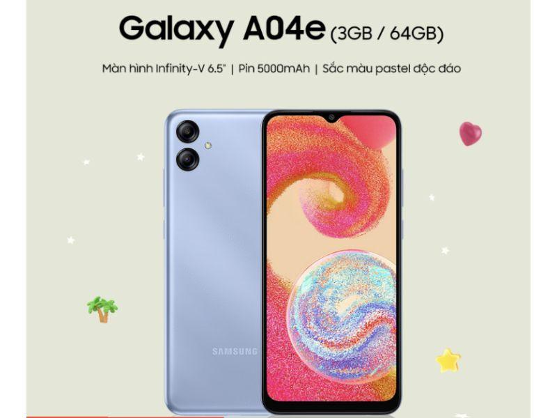 Điện thoại Samsung Galaxy A04e