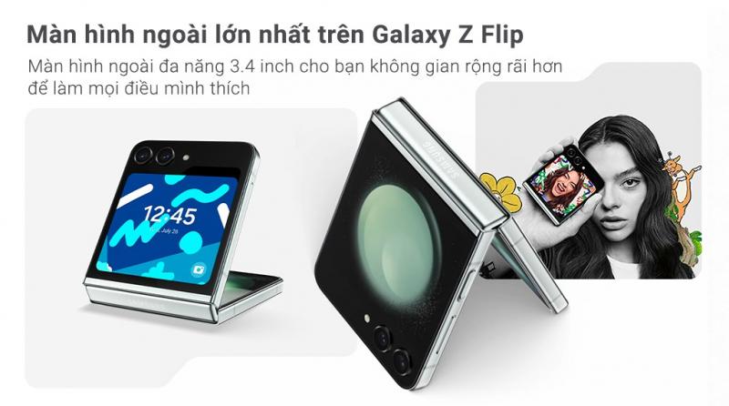 Điện thoại Samsung Galaxy Z Flip5 5G 512GB