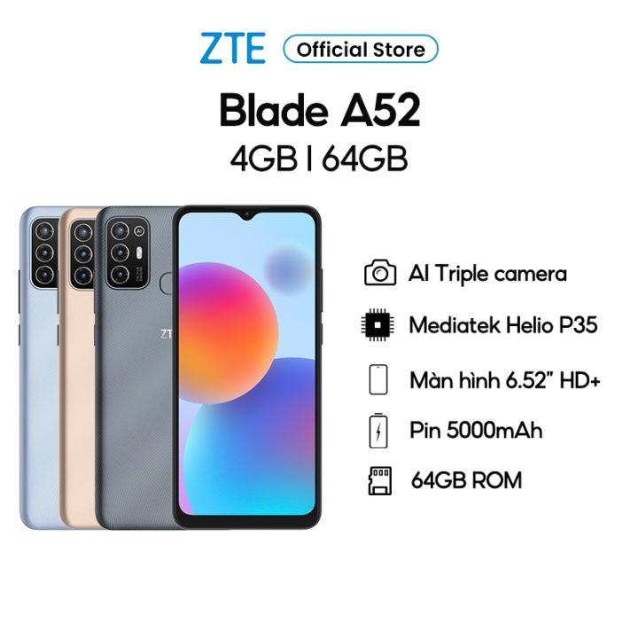 Điện thoại ZTE Blade A52 4GB l 64GB,