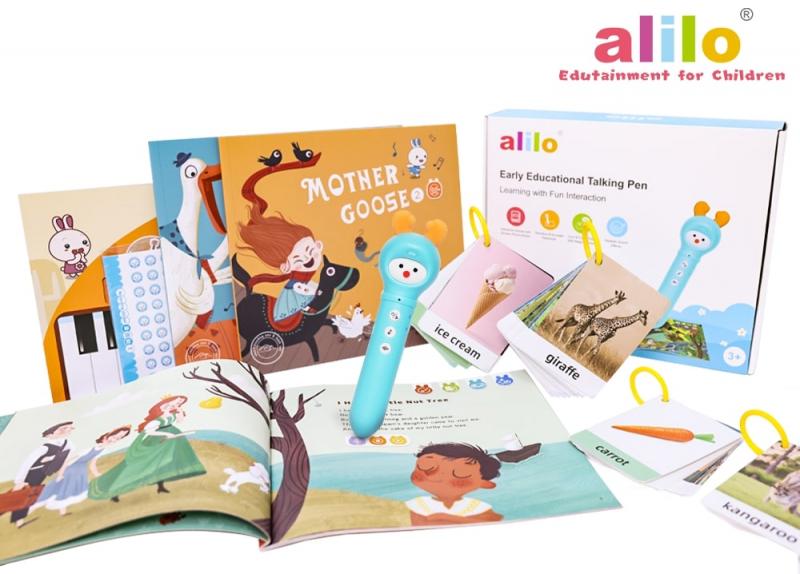 Bút nói giáo dục thông minh Alilo Talking Pen D3C tạo sự hứng thú học tiếng Anh cho bé với tính năng cảm biến