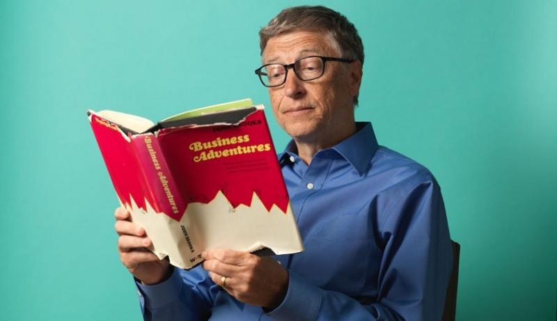 Đọc sách là cách tốt nhất để dẫn tới thành công của Bill Gates