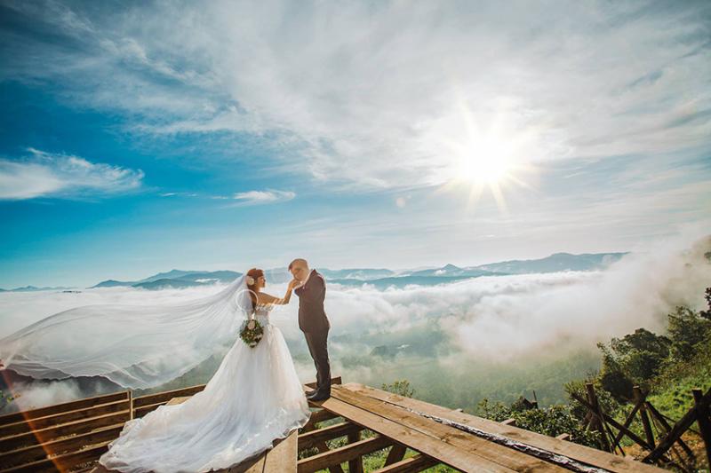 Ảnh cưới tại Đồi chân mây Đà Lạt