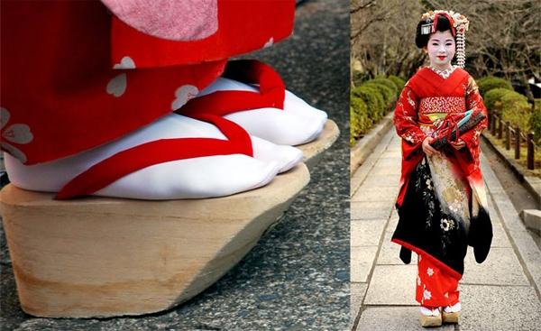 Giày Okobo của Nhật Bản