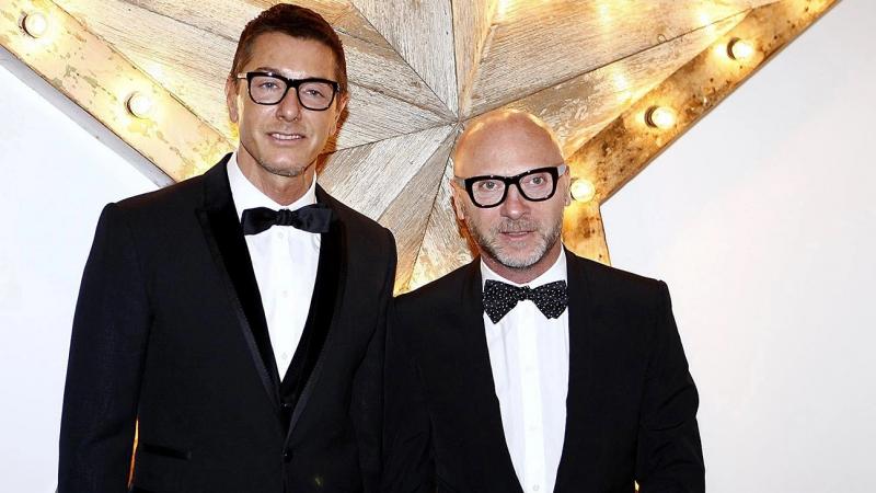 Bộ đôi nhà  thiết kế thời trang Domenico Dolce & Stefano Gabbana