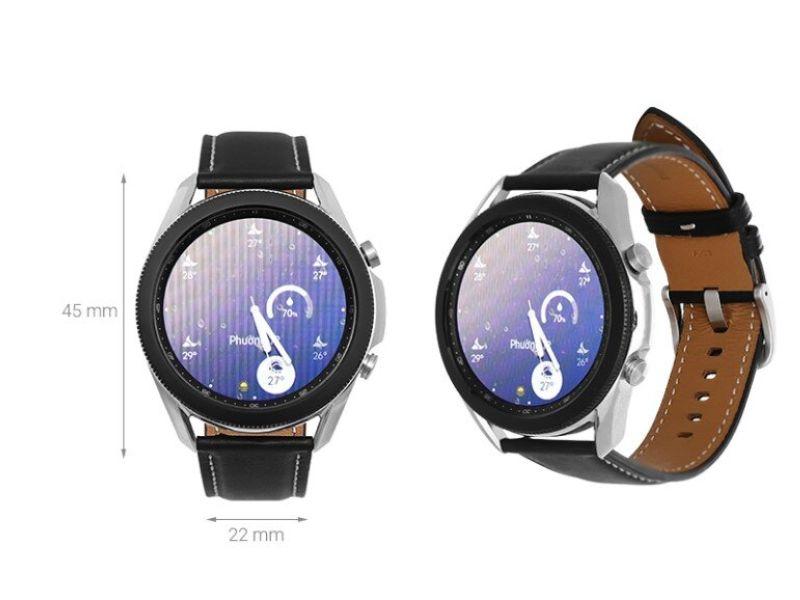 Đồng hồ thông minh Samsung Galaxy Watch 3 LTE 45mm R845