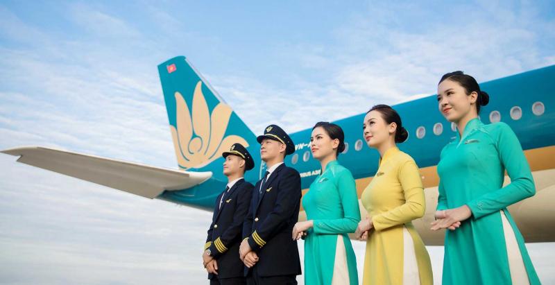 Đồng phục tiếp viên hàng không Vietnam Airlines