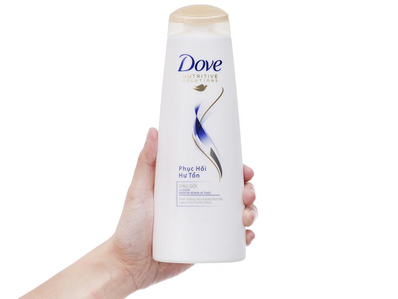 Dove - phục hồi tóc hư tổn.