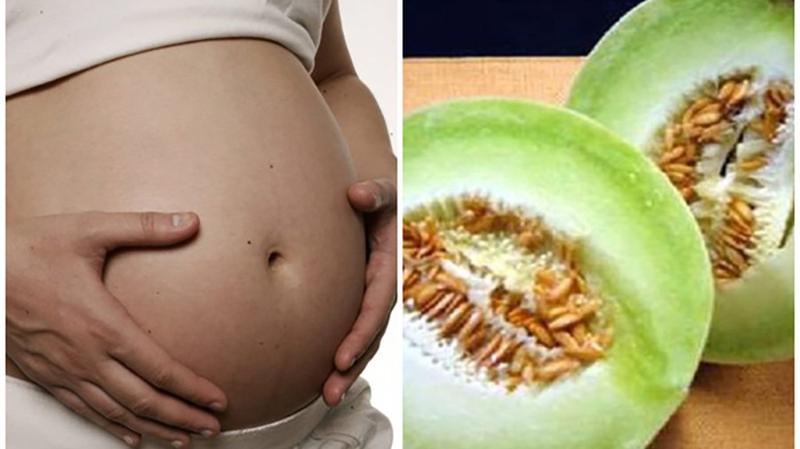 Dưa lê là loại quả cực kì tốt cho phụ nữ mang thai trong mùa hè