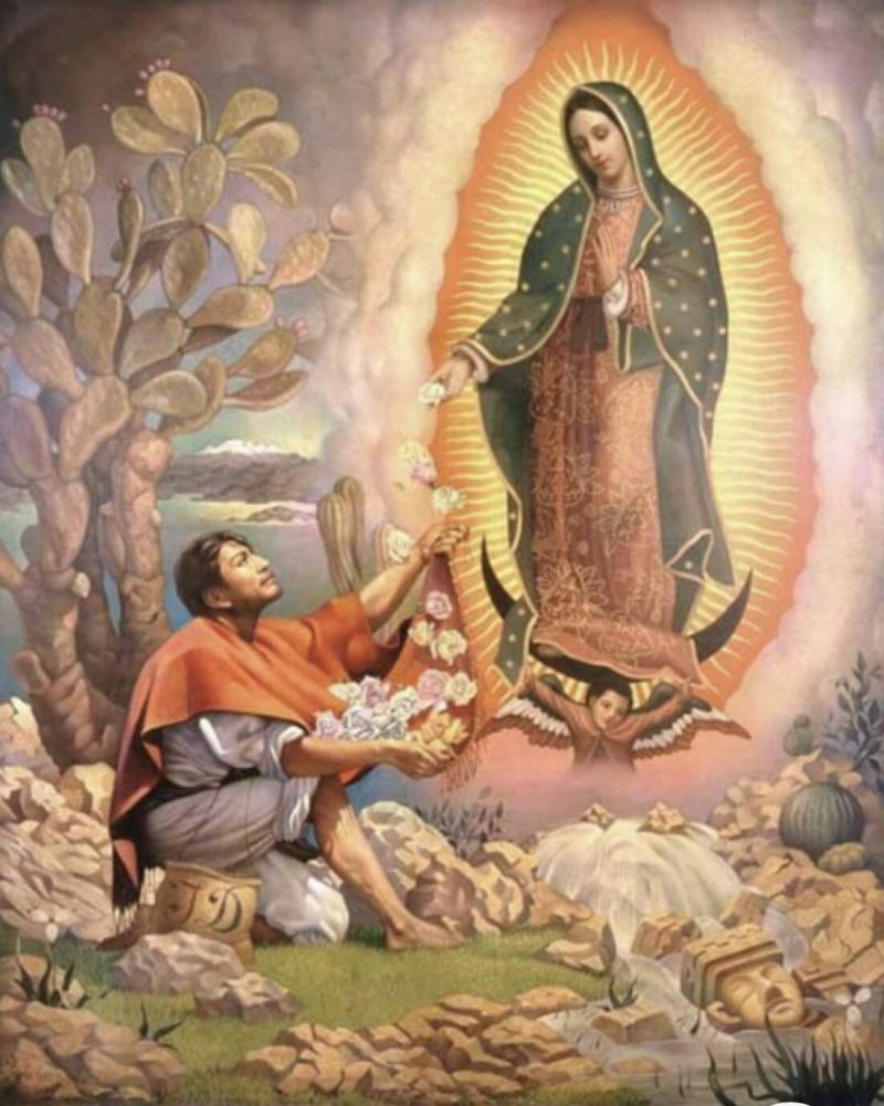 Đức Mẹ hiện ra với Thánh Juan Diego