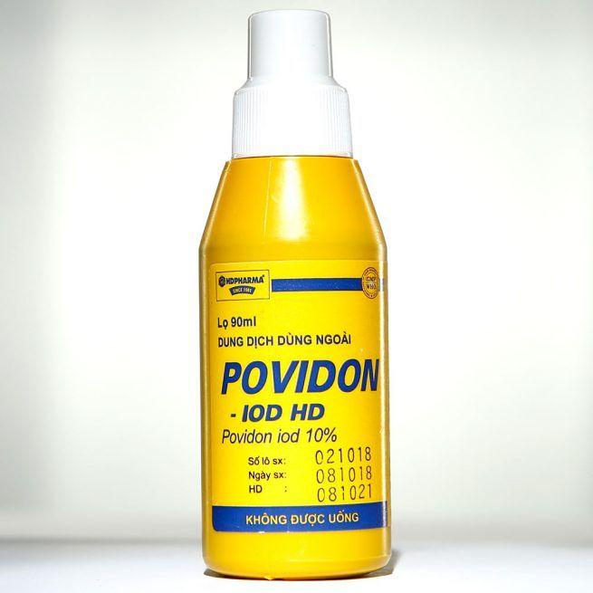 Dung dịch sát khuẩn Povidon-Iod HD 10%