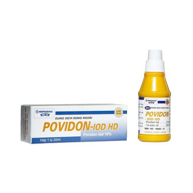 Dung dịch sát khuẩn Povidon-Iod HD 10%