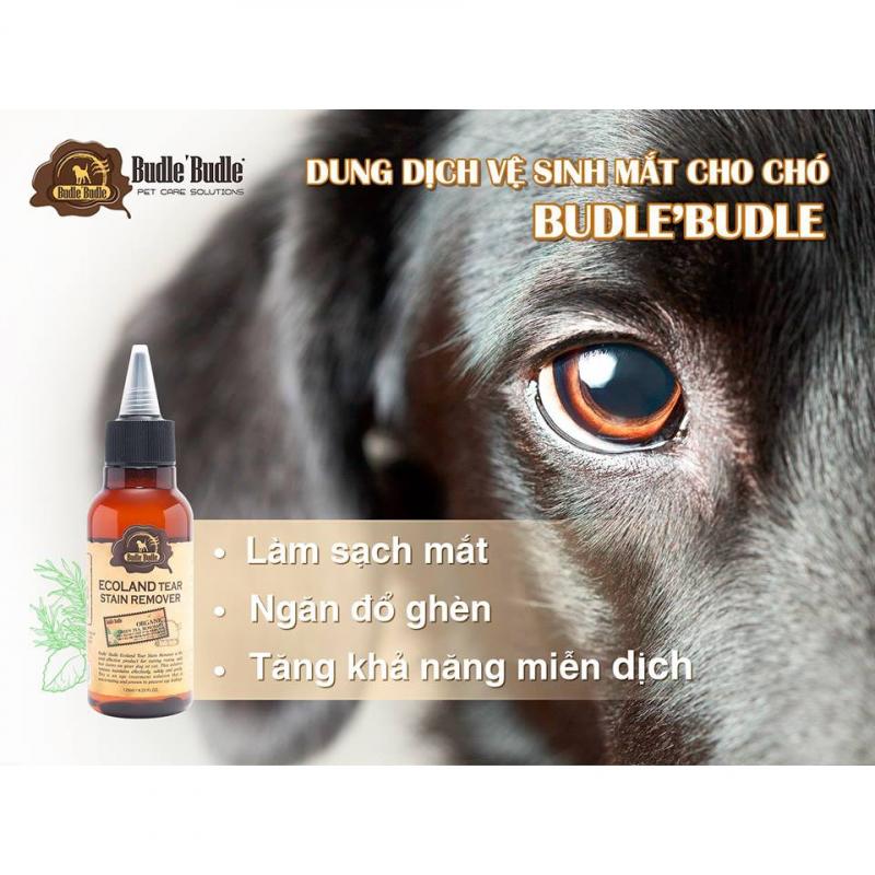 Dung Dịch Vệ Sinh Mắt Cho Chó Budle'Budle