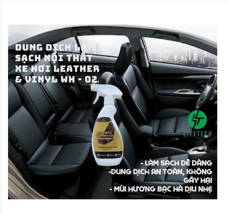 Dung dịch vệ sinh nội thất xe ô tô Leather Vinyl WH 02