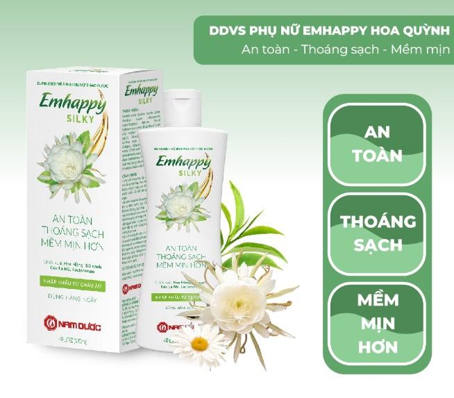 Dung dịch vệ sinh phụ nữ Emhappy