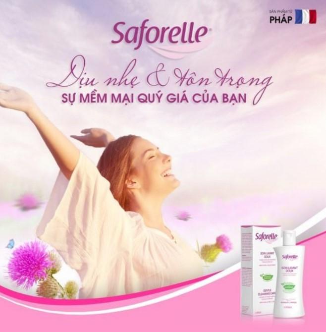 Dung dịch vệ sinh phụ nữ Saforelle Pháp