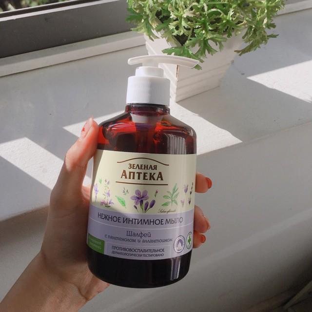 Dung dịch vệ sinh phụ nữ Zelenaya Apteka Gentle Intime Soap Salvia