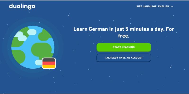 Học tiếng Đức với Duolingo