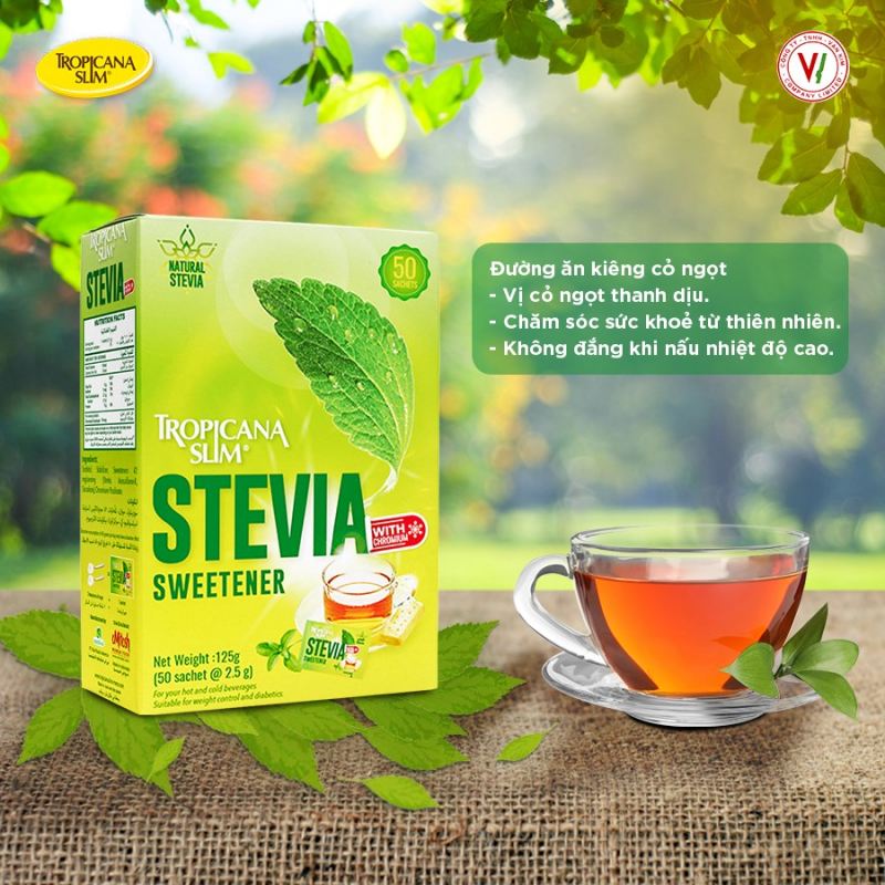 Đường ăn kiêng Tropicana Slim Stevia