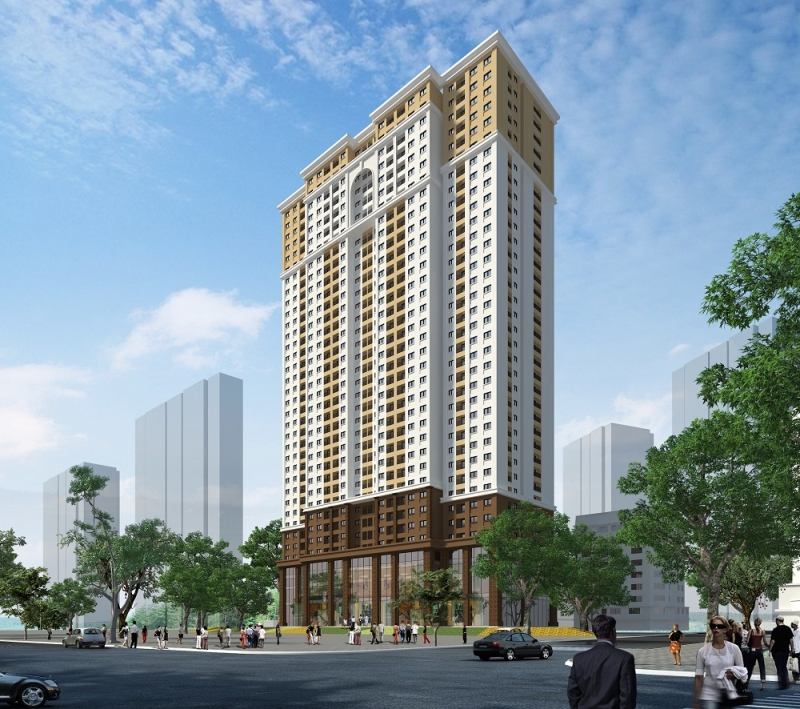 Chung cư Eco Green Tower là dự án tổ hợp văn phòng thương mại và căn hộ cao cấp