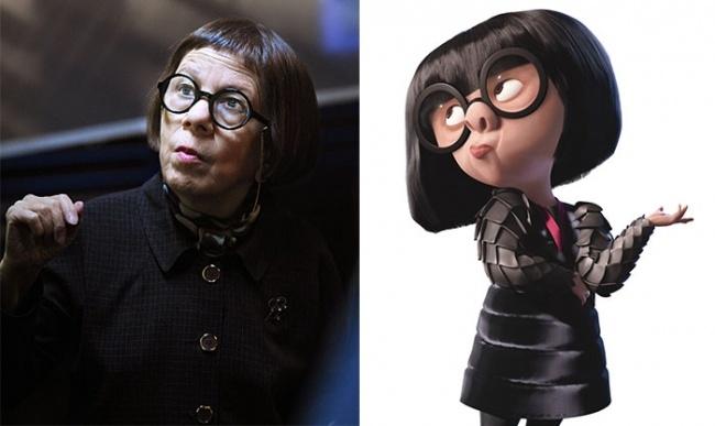 Edna Mode từ The Incredibles