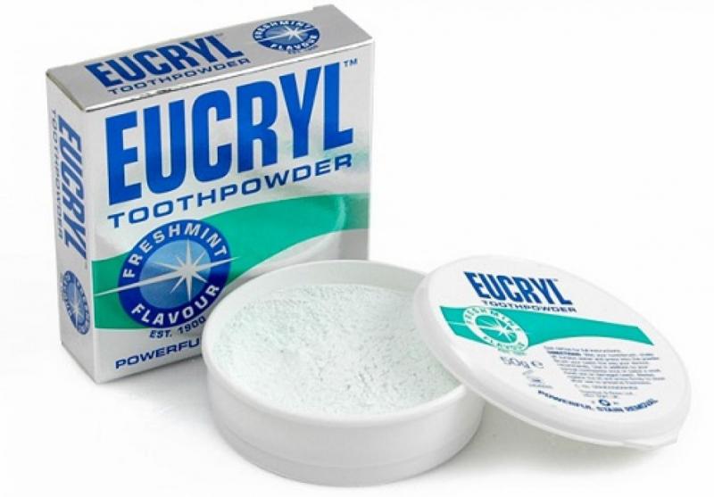 Bột tẩy trắng răng Eucryl Toothpowder