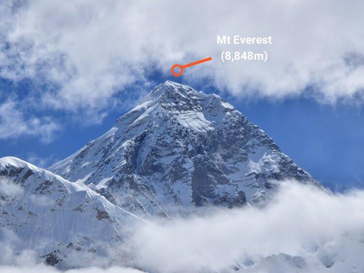 Đỉnh Everest (8.848 m)