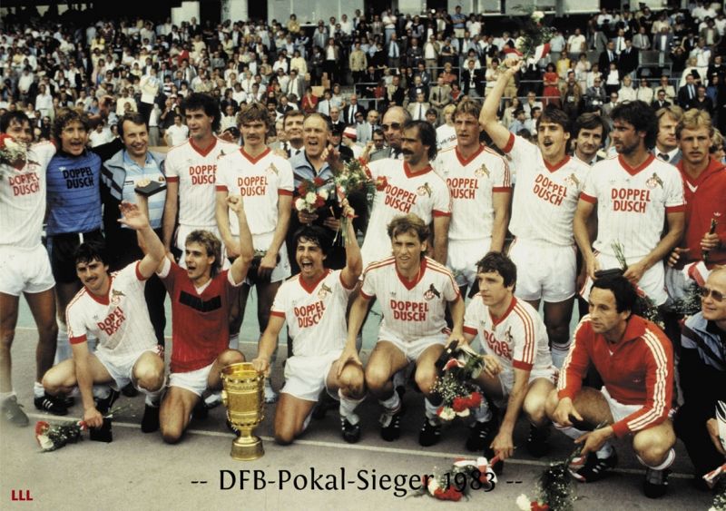 FC Köln  giành chiếc cúp vô địch năm 1983