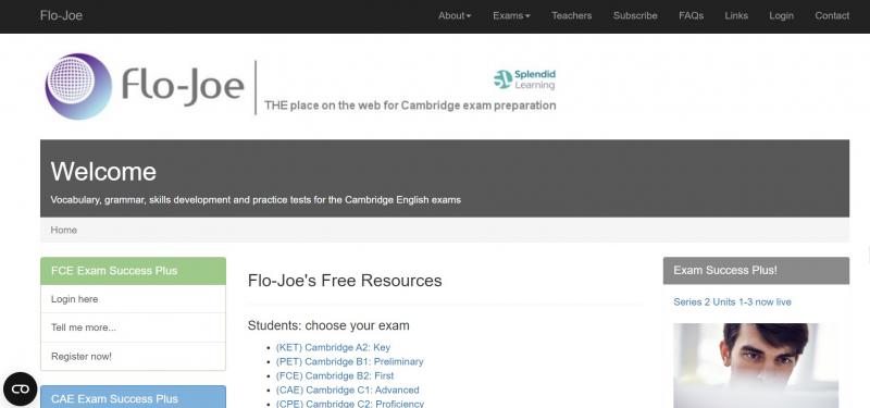 Trang web học tiếng Anh free  Flo-Joe