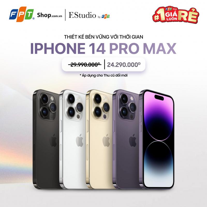 Iphone 14 promax (giá sản phẩm có thể thay đổi tùy thời điểm)