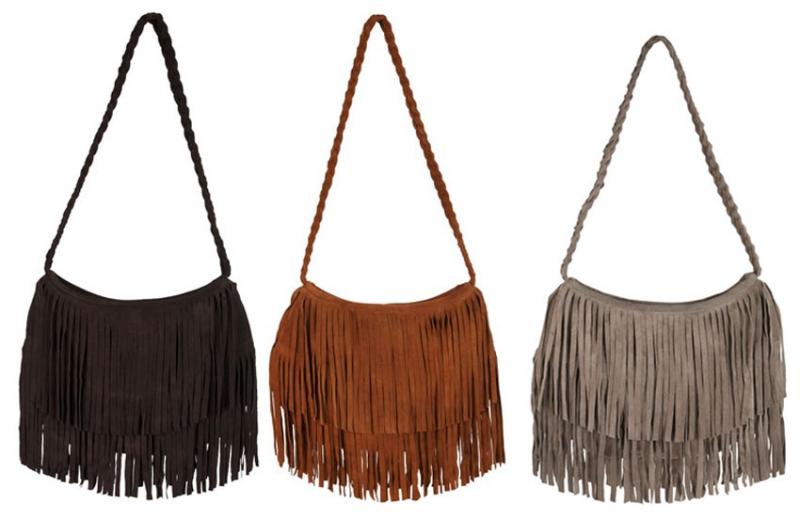 Fringe bag - Kiểu túi xách du lịch nữ được yêu thích nhất hiện nay