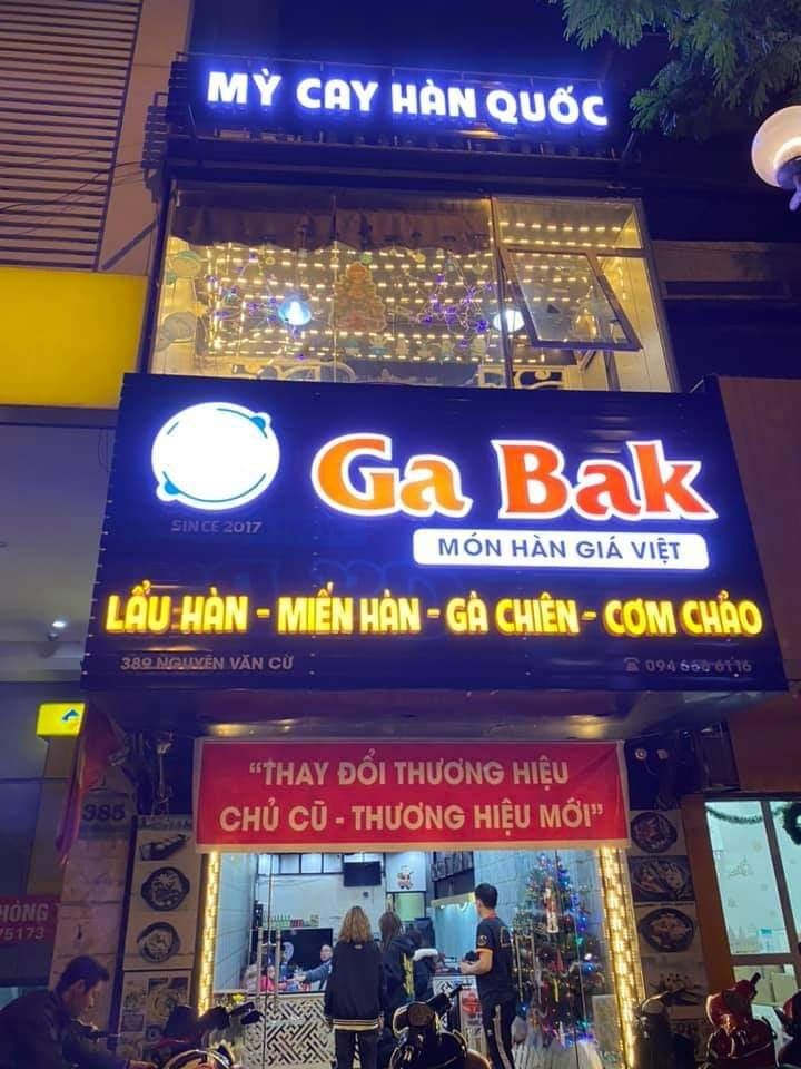 GaBak - Món ăn Hàn Quốc