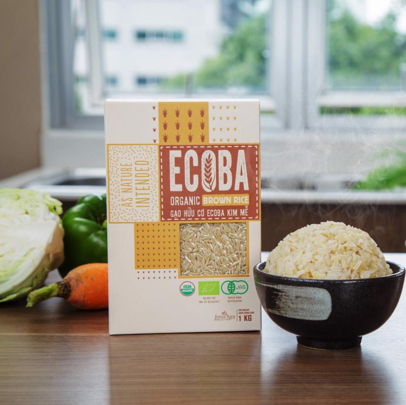 Gạo hữu cơ Ecoba