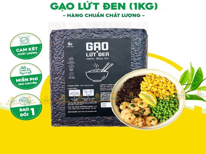 Gạo lứt đen Việt Thái Organic