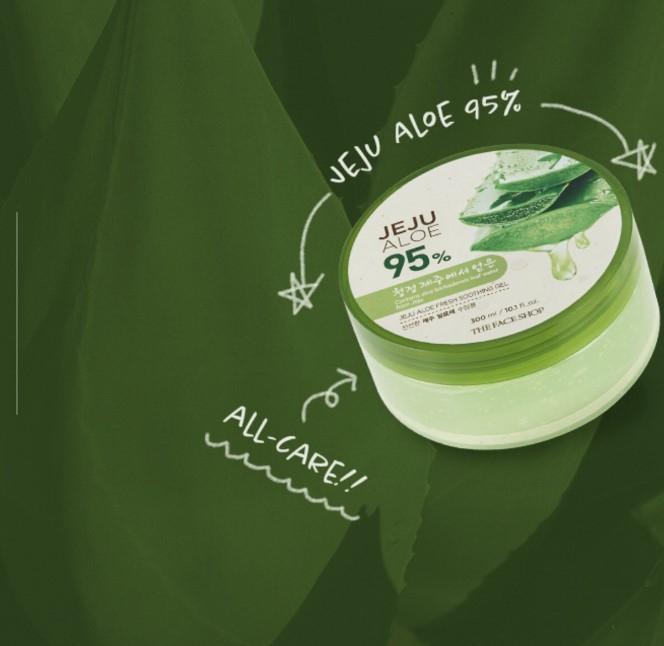 Gel dưỡng da The Face Shop Jeju Aloe Fresh Soothing Gel