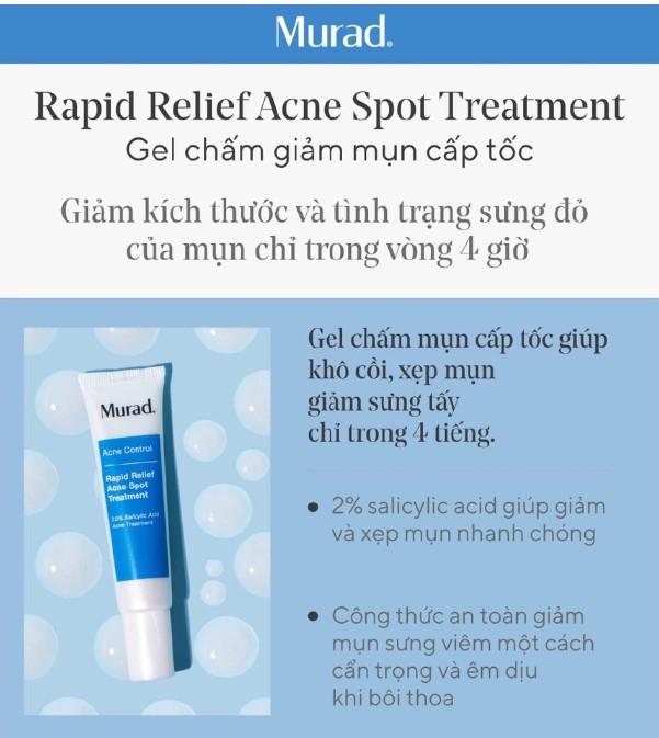 Gel giảm mụn Rapid Relief Acne Spot Treatment