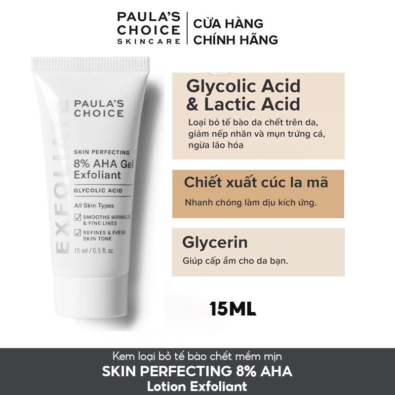 Gel tẩy tế bào chết Paula's Choice Skin Perfecting 8% AHA Gel Exfoliant