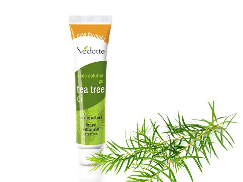 Gel trị mụn Vedette Tea Tree Oil