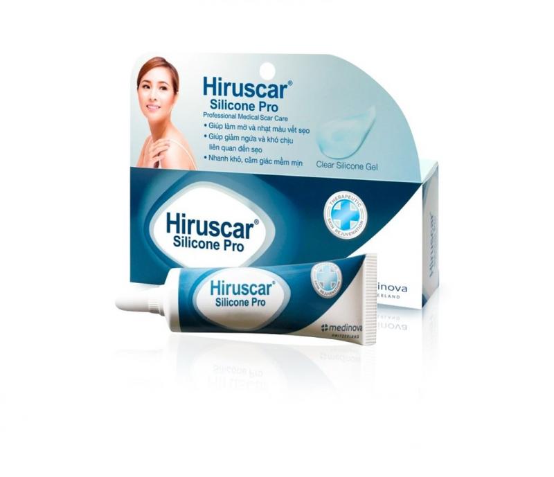 Kem trị sẹo xăm Hiruscar Silicone Pro