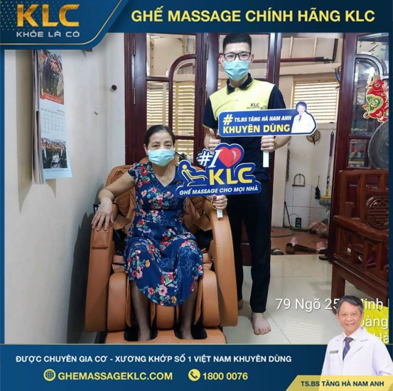 Ghế Massage Chính Hãng KLC Nha Trang
